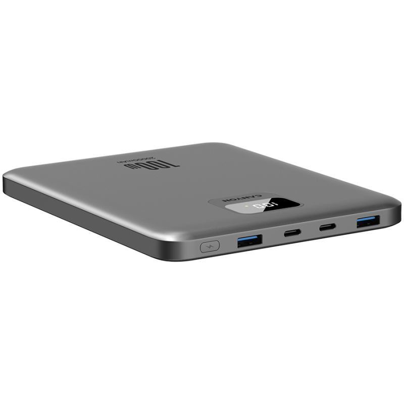 Prenosna baterija Powerbank Canyon PB-2008, 20000 mAh, 100W, siva