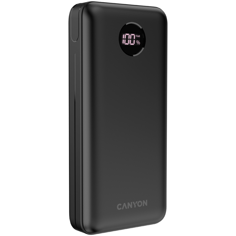 Prenosna baterija Powerbank Canyon PB-301, 30000mAh, 18W