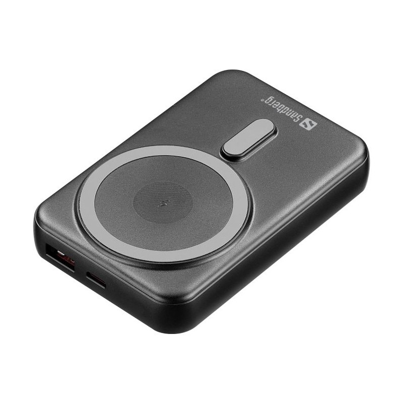 Prenosna baterija Sandberg Mag Wireless, 10000mAh