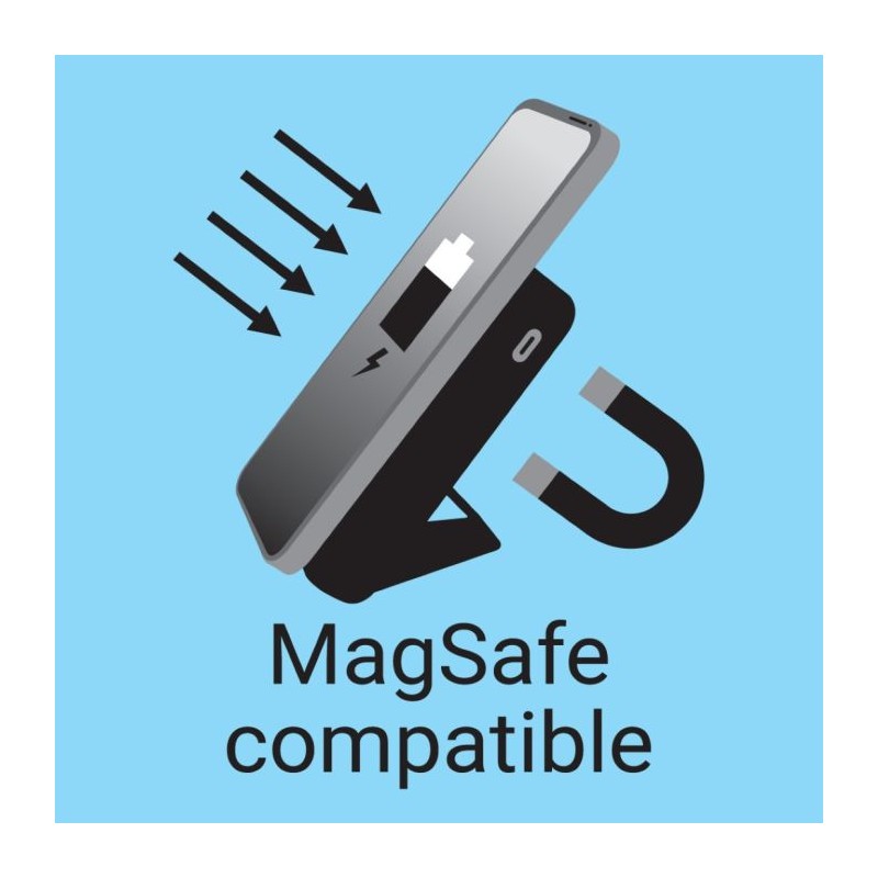 Prenosna baterija Sandberg Mag Wireless, 10000mAh