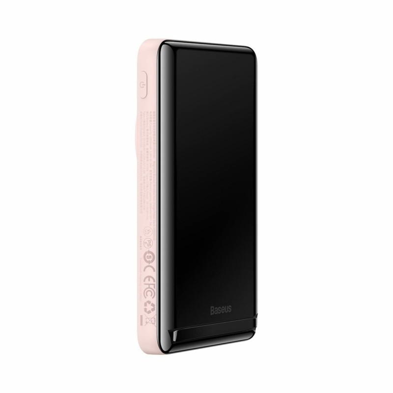 Prenosna baterija Powerbank Baseus, 10.000mAh, 20W, magsafe, roza