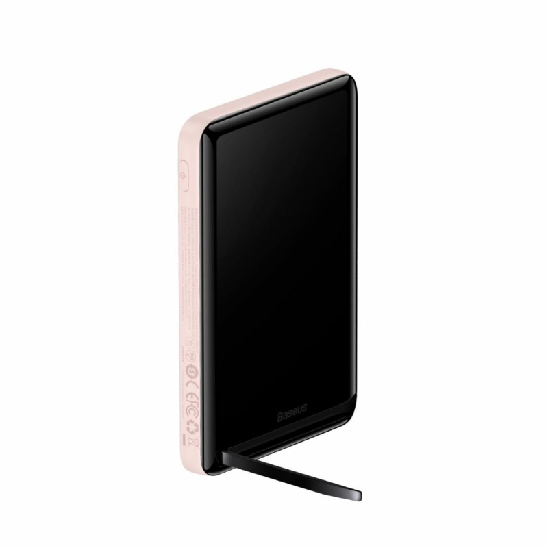 Prenosna baterija Powerbank Baseus, 10.000mAh, 20W, magsafe, roza
