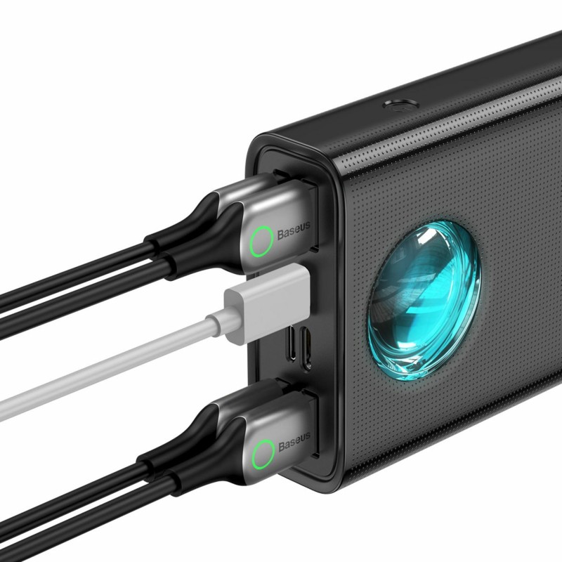 Prenosna baterija Powerbank Baseus, 30.000mAh, 65W, črna