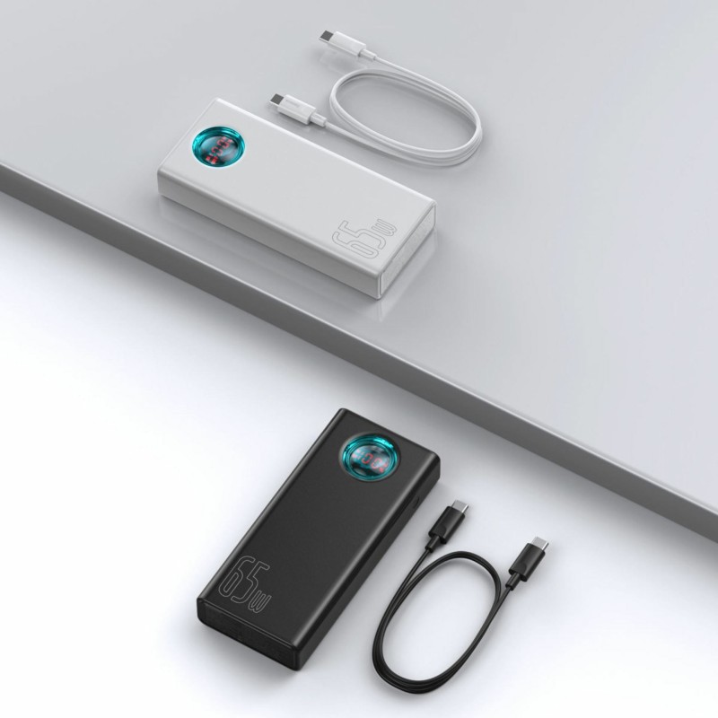 Prenosna baterija Powerbank Baseus, 30.000mAh, 65W, črna