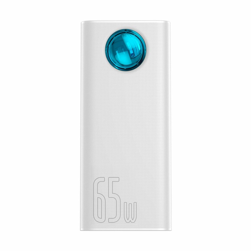 Prenosna baterija Powerbank Baseus, 30.000mAh, 65W, bela