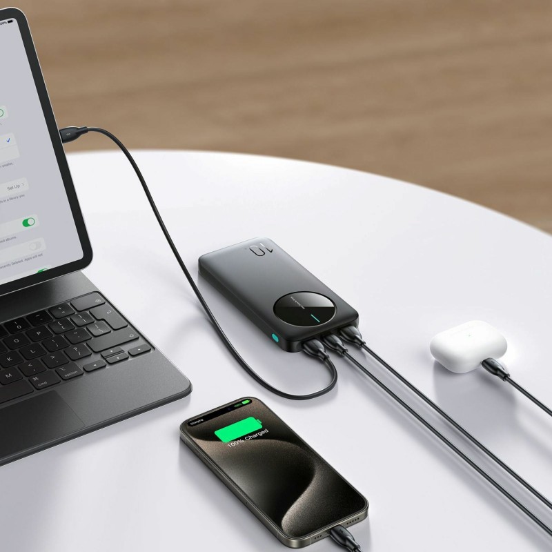 Prenosna baterija Powerbank Joyroom JR-PBF12, 10.000mAh, črna