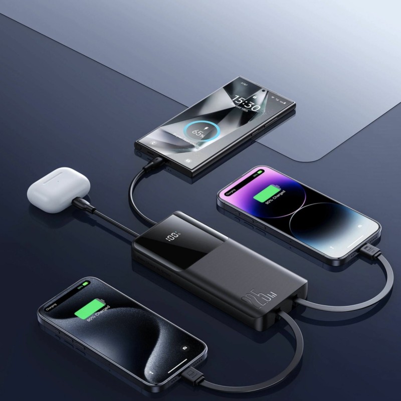 Prenosna baterija Powerbank Joyroom JR-PBF19, 10.000mAh, črna