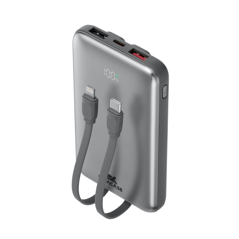 Prenosna baterija Powerbank Rivacase VA2611 10.000 mAh, z LCD ekranom
