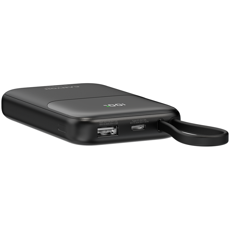 Prenosna baterija Powerbank CANYON OnPower 101, 10000 mAh, črna
