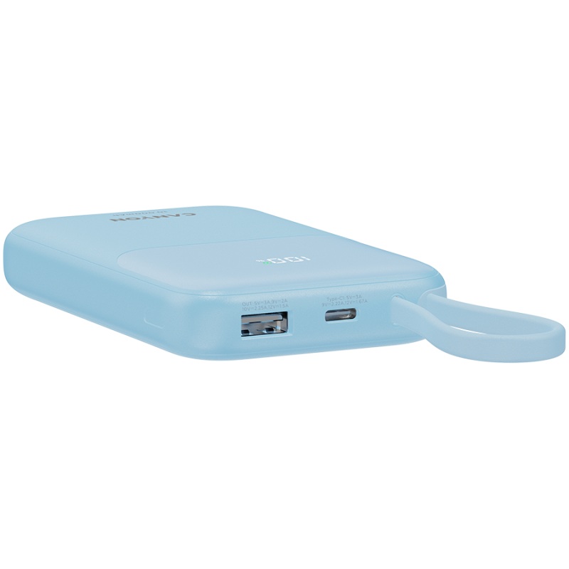 Prenosna baterija Powerbank CANYON OnPower 101, 10000 mAh, modra
