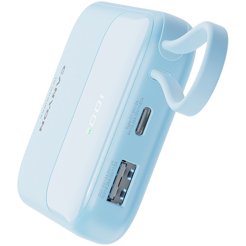 Prenosna baterija Powerbank CANYON OnPower 101, 10000 mAh, modra