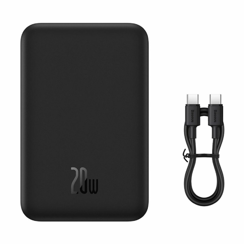 Prenosna baterija Powerbank Baseus PPCX150001 20.000mAh, magsafe, črna