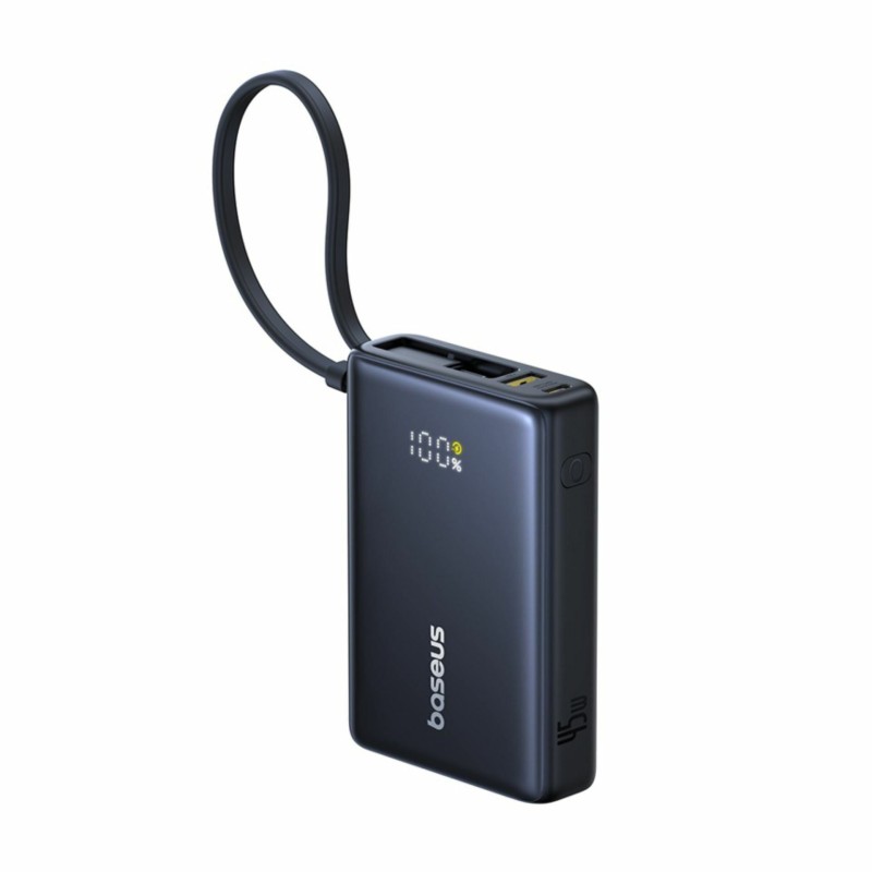 Prenosna baterija Powerbank Baseus PicoGo, 10.000mAh, črna