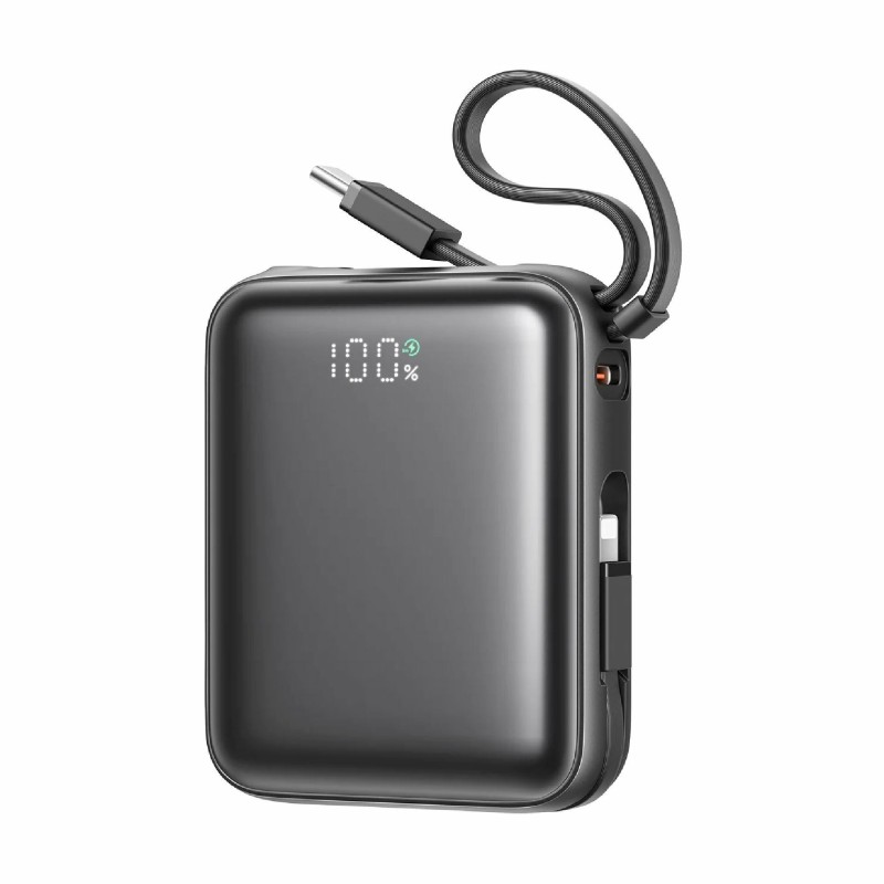 Prenosna baterija Powerbank Joyroom JR-PBF27, 10.000mAh, Lightning, črna
