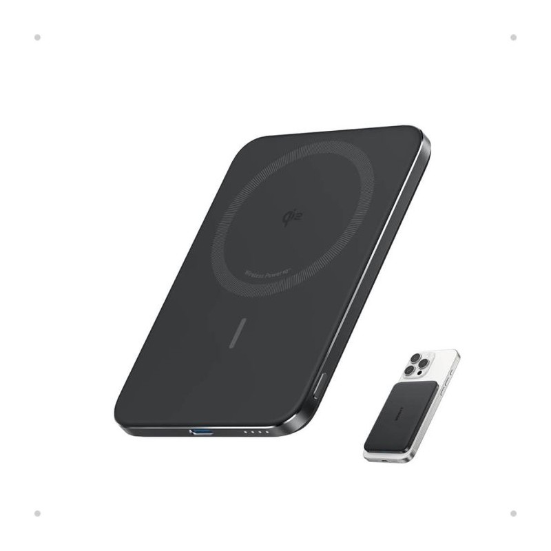 Prenosna baterija Powerbank Anker Nano Slim, 5000 mAh, črn