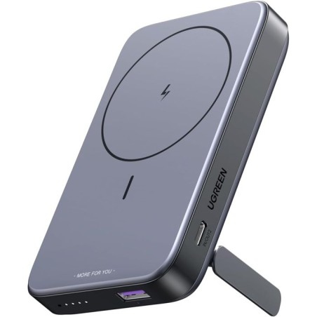 Prenosna baterija Ugreen magnetna z zložljivim stojalom 10.000mAh PD 20w