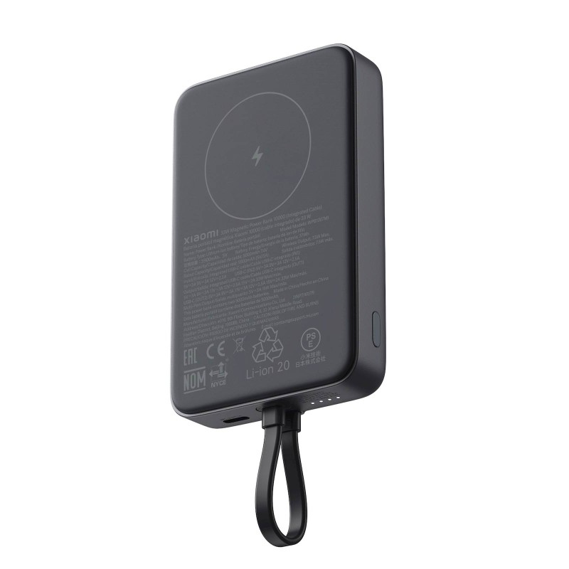 Prenosna baterija Powerbank Xiaomi 33W, 10000mAh, črn