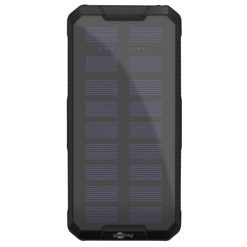 Powerbank Goobay 20.000mAh PD, QC, solarni