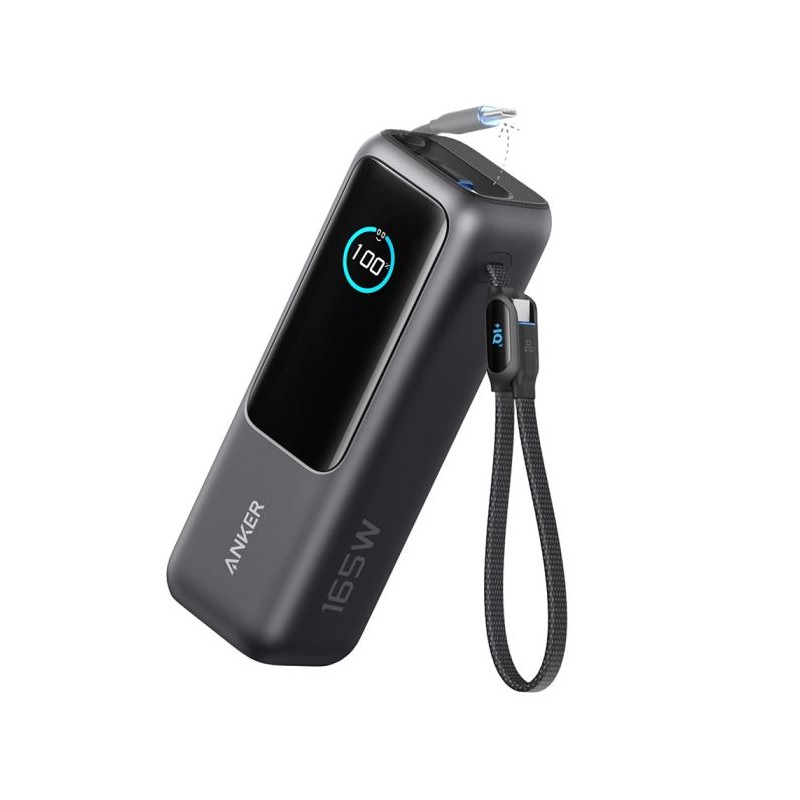 Prenosna baterija Powerbank Anker A1695H11, 25000 mAh, črna