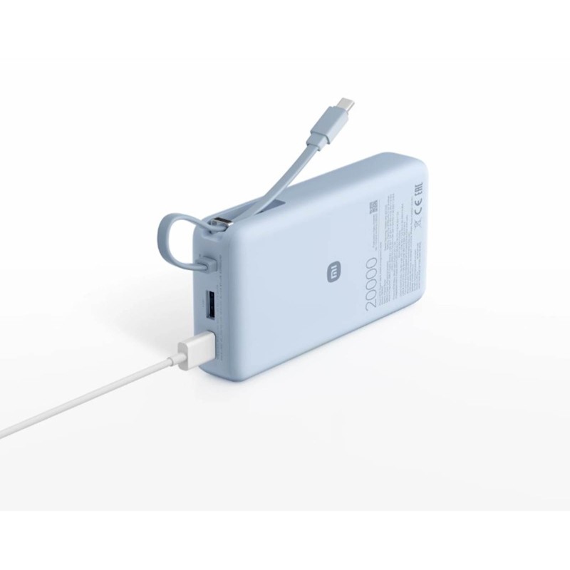 Prenosna baterija Powerbank Xiaomi 20000, 20000 mAh, modra