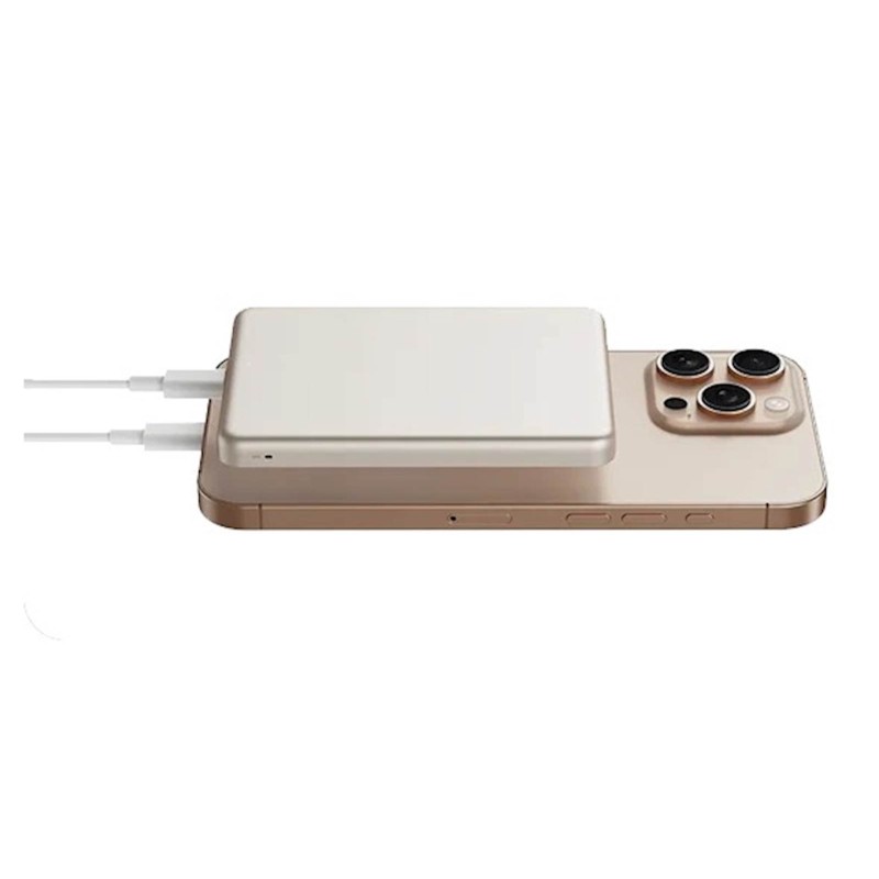 Prenosna baterija Powerbank Xiaomi Super Slim Magnetic, 5000 mAh zlata