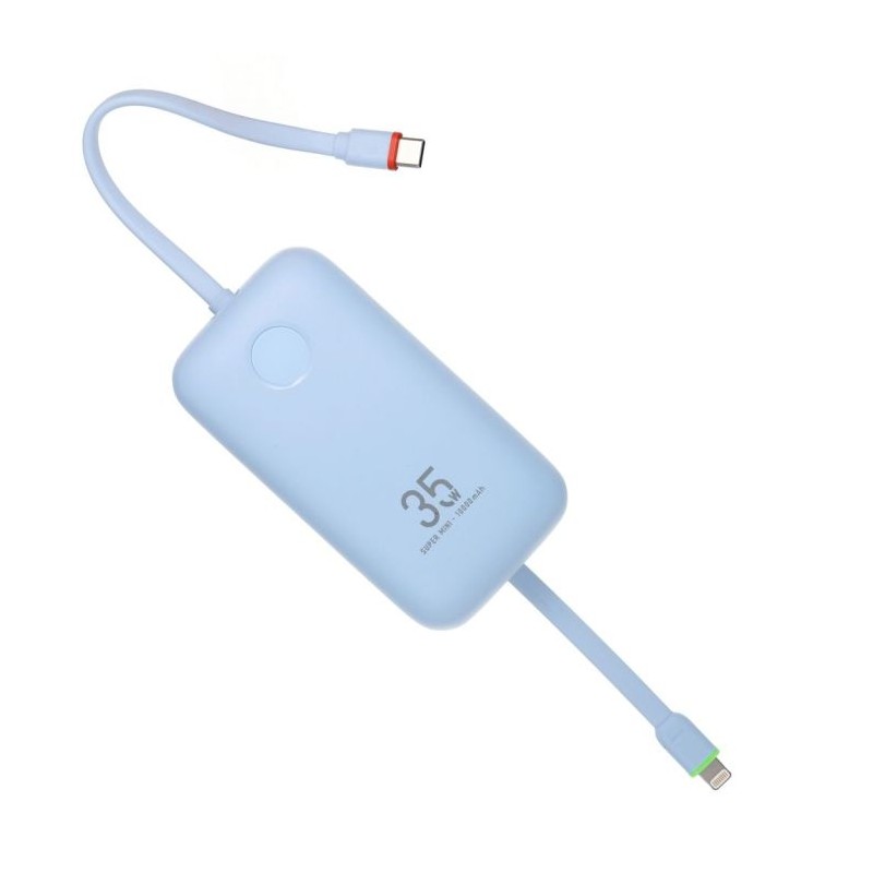 Prenosna baterija Powerbank VEGER W1188B, 10.000 mAh, modra