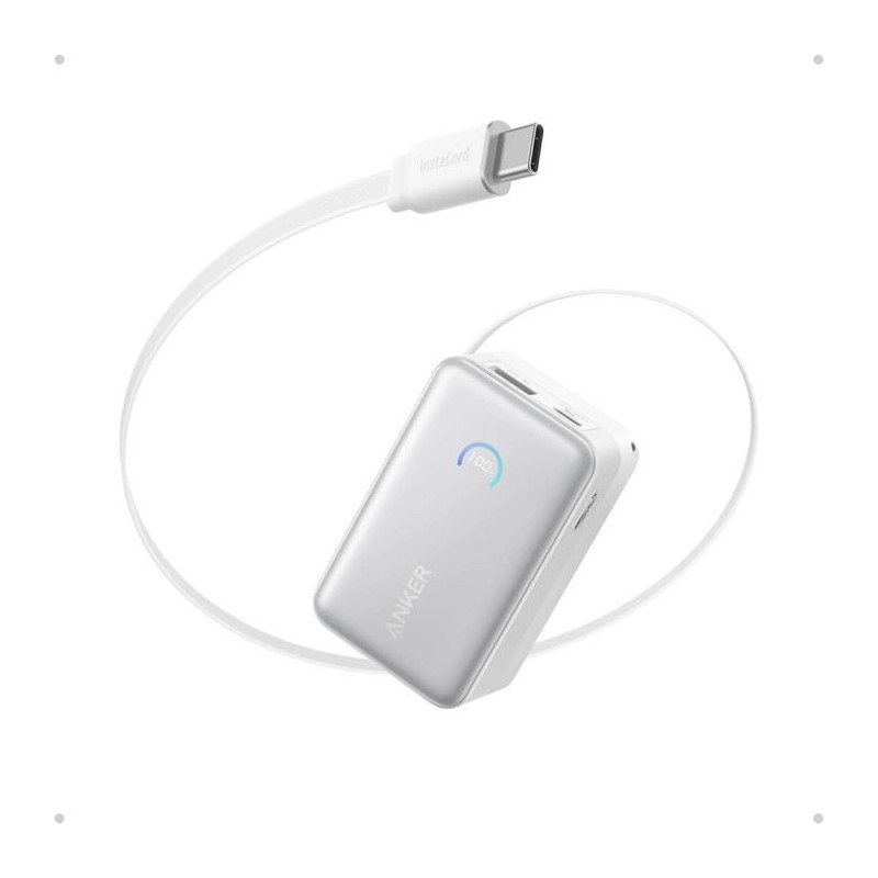 Prenosna baterija Powerbank Anker Nano, 10.000 mAh, bela