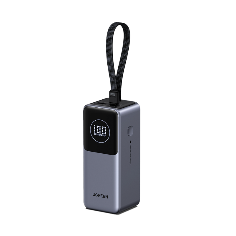 Prenosna baterija Powerbank Ugreen 55365B, 12.000mAh, siva