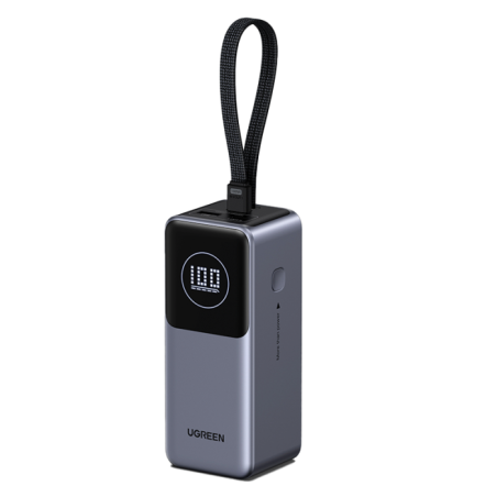 Prenosna baterija Powerbank Ugreen 55365B, 12.000mAh, siva