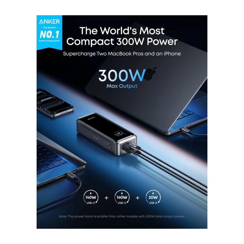 Prenosna baterija Powerbank Anker Prime, 26.250 mAh