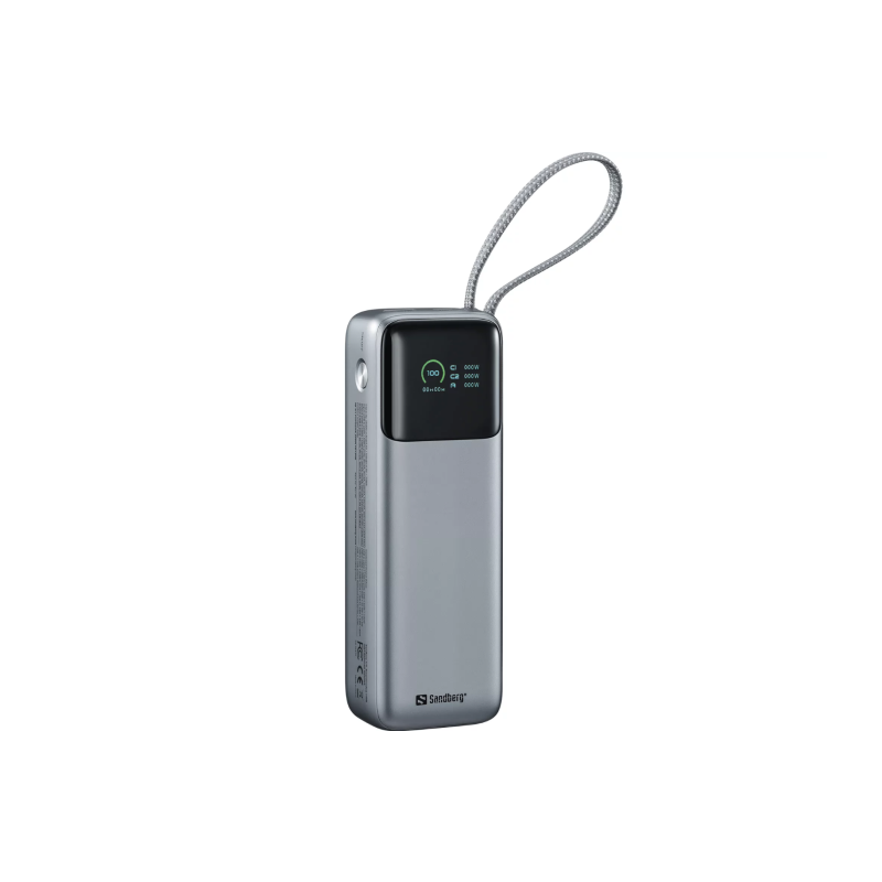 Prenosna baterija Powerbank Sandberg All-in1, 20.000mAh, 130W