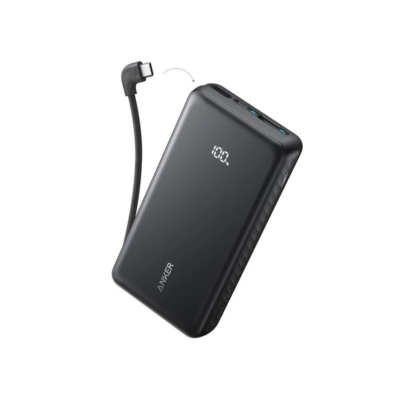 Prenosna baterija Powerbank Anker Zolo A110EH11, 20.000 mAh, 22,5W, črna