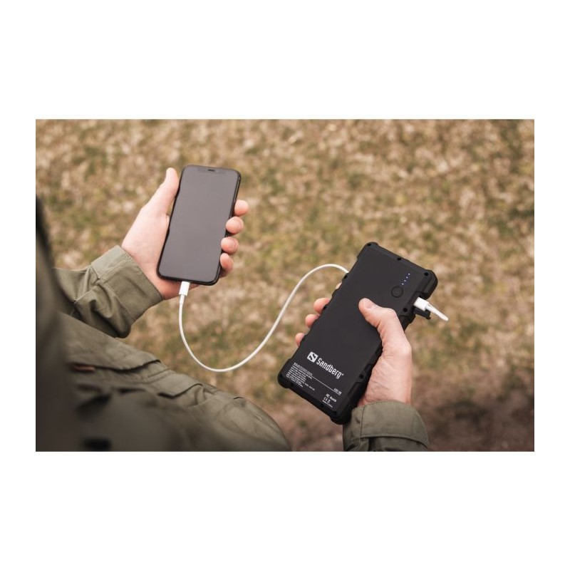 Prenosna baterija Powerbank Sandberg Outdoor Solar 24000, 420-38