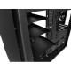 Ohišje ATX NZXT Noctis 450 Black, okno, rdeča LED, črno, CA-N450W-M1