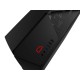 Ohišje ATX NZXT Noctis 450 Black, okno, rdeča LED, črno, CA-N450W-M1