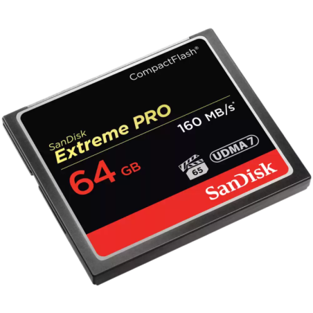 Pomnilniška kartica CF SANDISK 64GB EXTREME PRO UDMA7, VPG-65