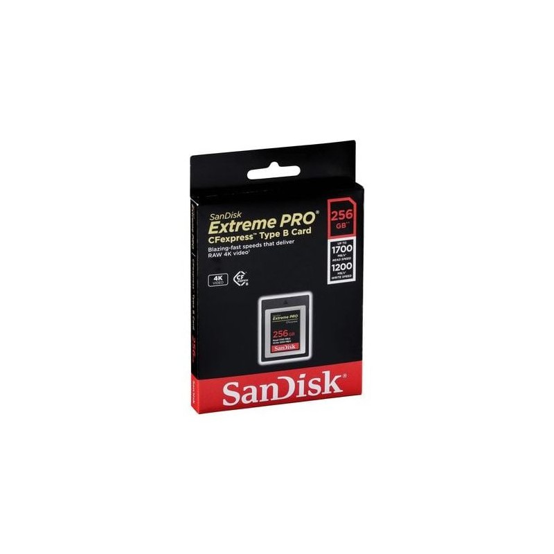 Pomnilniška kartica CFexpress SanDisk Extreme PRO 256GB, Type B