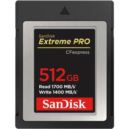 Pomnilniška kartica CFexpress SanDisk Extreme PRO 512GB, Type B