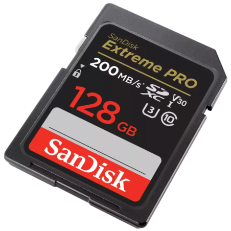 Pomnilniška kartica SDXC SANDISK 128GB EXTREME PRO, UHS-I, C10, V30