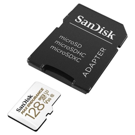 Pomnilniška kartica SDXC SanDisk micro 128GB MAX ENDURANCE, V30, adapter