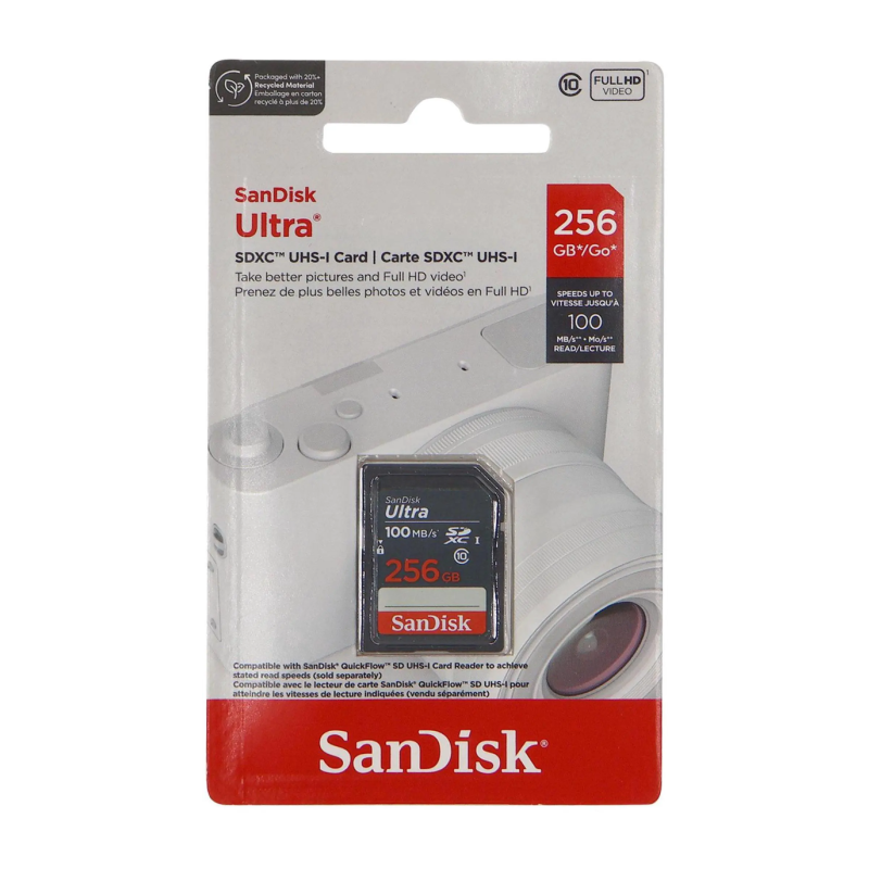 Pomnilniška kartica SDXC SanDisk 256GB Ultra