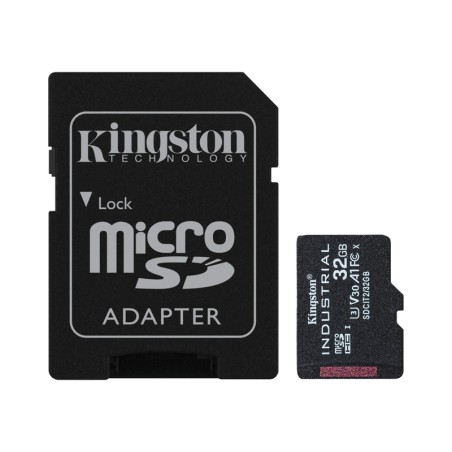 Pomnilniška kartica SDHC Kingston micro 32GB INDUSTRIAL, UHS-I, U3, V30, A1