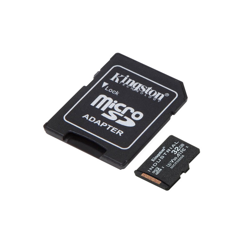 Pomnilniška kartica SDHC Kingston micro 32GB INDUSTRIAL, UHS-I, U3, V30, A1