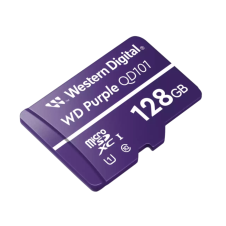 Pomnilniška kartica WD Purple 128GB Surveillance microSD, UHS 1