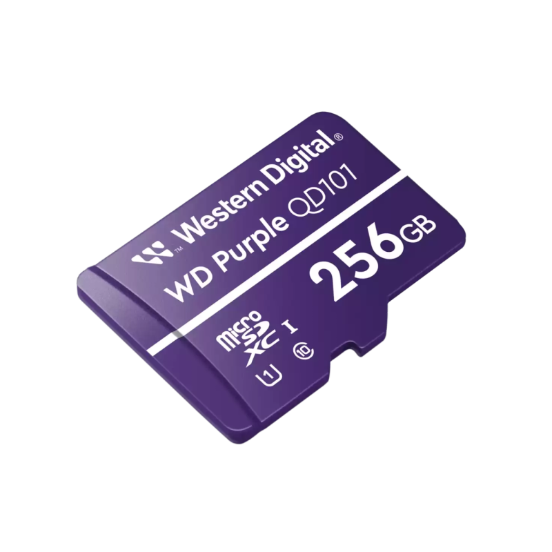 Pomnilniška kartica WD Purple 256GB Surveillance microSD, UHS 1