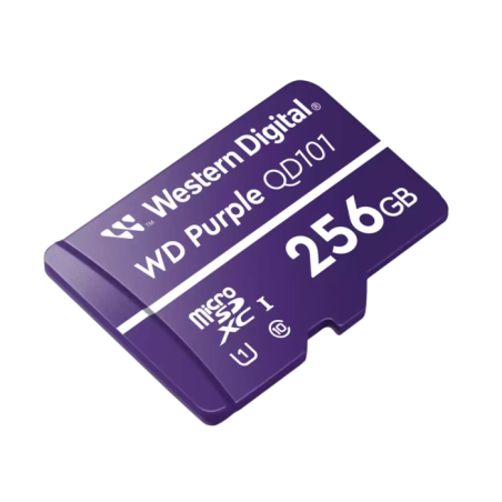 Pomnilniška kartica WD Purple 256GB Surveillance microSD, UHS 1