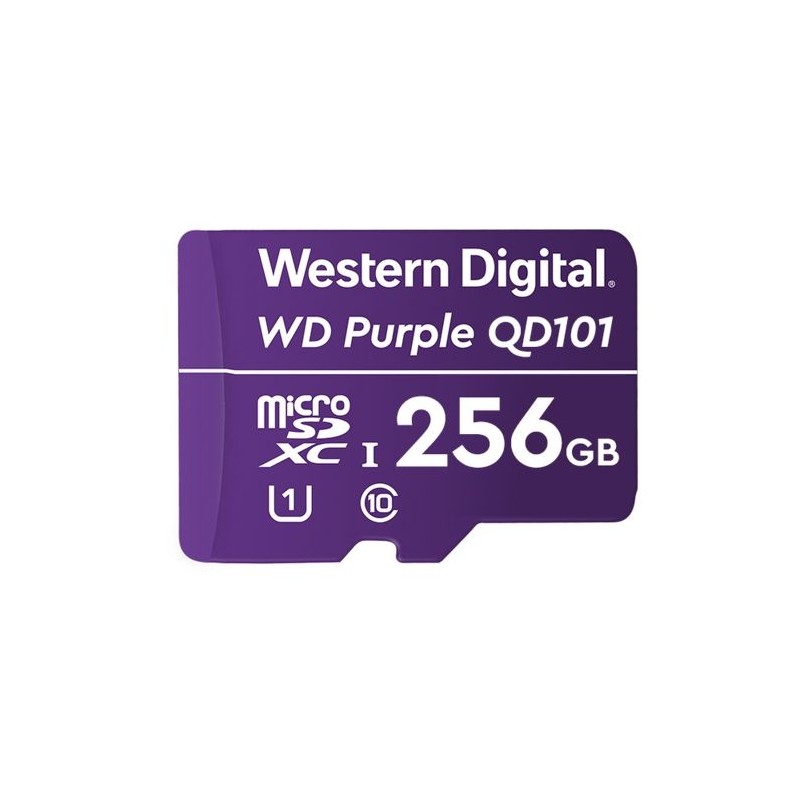 Pomnilniška kartica WD Purple 256GB Surveillance microSD, UHS 1