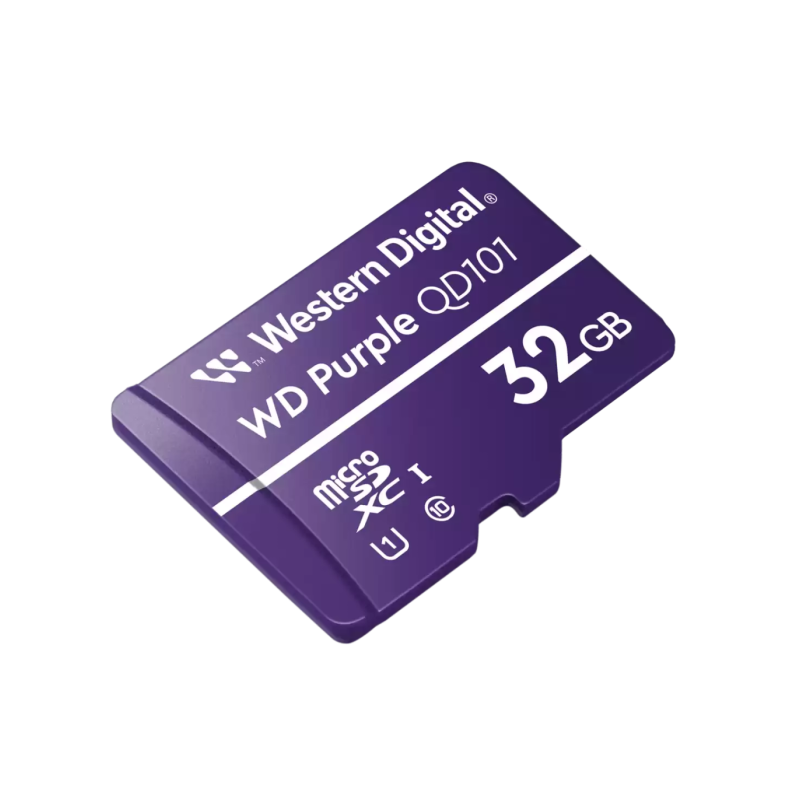 Pomnilniška kartica WD Purple 32GB Surveillance microSD, UHS 1