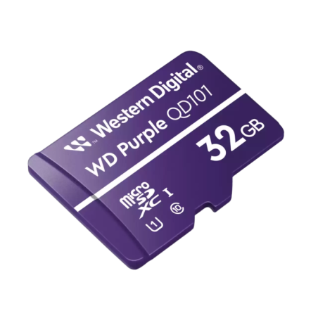 Pomnilniška kartica WD Purple 32GB Surveillance microSD, UHS 1