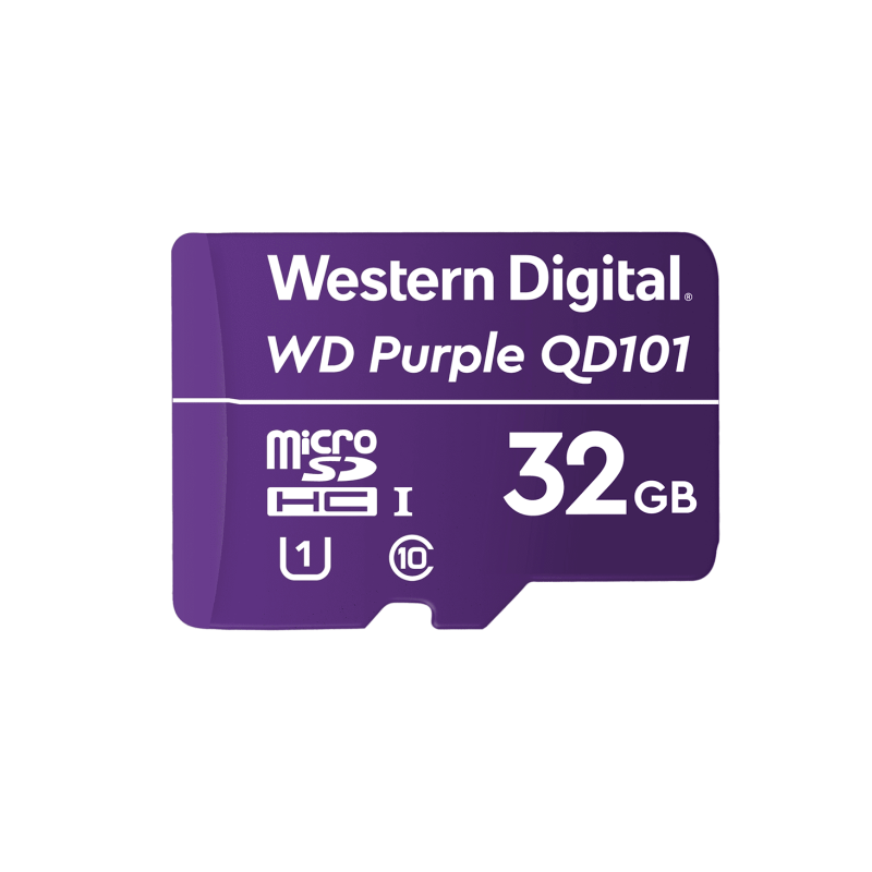Pomnilniška kartica WD Purple 32GB Surveillance microSD, UHS 1